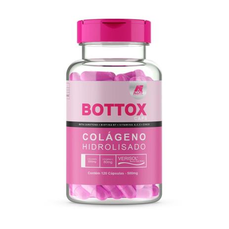 Bottox Caps Original E Lacrado Colágeno Hidrolisado 120cps - Allfit Nutrition Menor preço em Bottox Caps Original E Lacrado Colágeno Hidrolisado 120cps - Allfit Nutrition