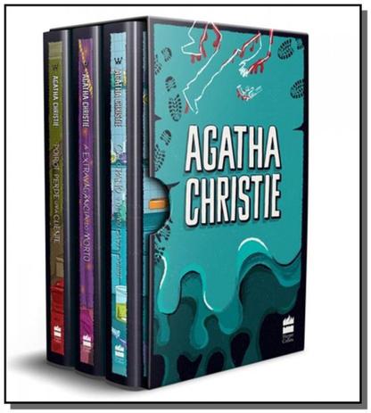 Box 8 - colecao agatha christie - 3 vols - harperc - Casa dos livros é boa?