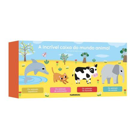 Box a incrivel caixa do mundo animal - capa dura - publifolhinha - Publifolha é boa?