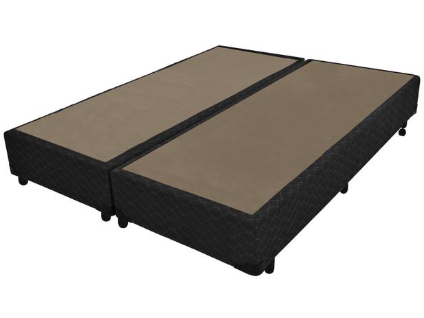 Box para Colchão King Size Probel Bipartido - 27cm de Altura Tela Black Menor preço em Box para Colchão King Size Probel Bipartido - 27cm de Altura Tela Black