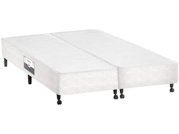 Box para Colchão Queen Size Castor Bipartido - 27 cm de Altura Poli Menor preço em Box para Colchão Queen Size Castor Bipartido - 27 cm de Altura Poli