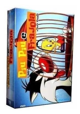 Box Piu Piu e Frajola e Seus Amigos 5 DVDs - Ágata Menor preço em Box Piu Piu e Frajola e Seus Amigos 5 DVDs - Ágata