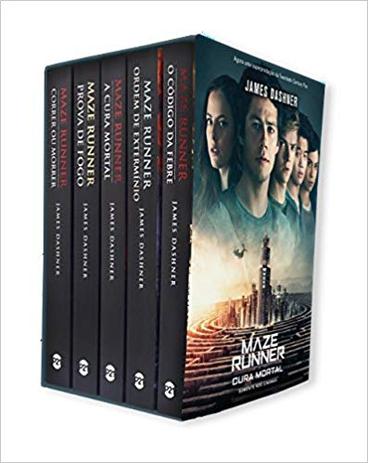 Box Saga Maze Runner - Vr Menor preço em Box Saga Maze Runner - Vr