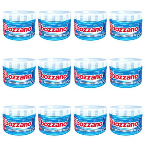 Gel Capilar 300g Ação Prolongada Azul Bozzano