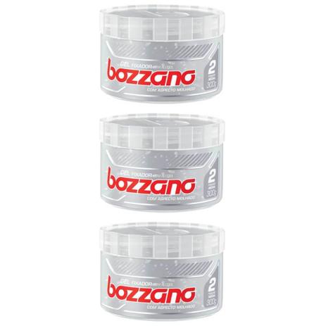 Bozzano Fixação Média Gel Fixador Incolor 300g (Kit C/03) Menor preço em Bozzano Fixação Média Gel Fixador Incolor 300g (Kit C/03)
