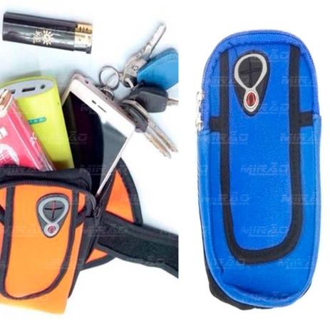 Braçadeira Bolsa Capa Porta Celular Com Ziper - CH-0310 - Xtrad Menor preço em Braçadeira Bolsa Capa Porta Celular Com Ziper - CH-0310 - Xtrad
