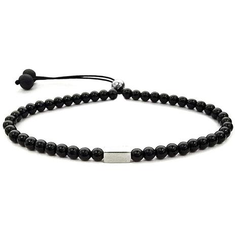Bracelete Feminino De Pedras Preta Fina Gafeno - Gafeno acessórios Menor preço em Bracelete Feminino De Pedras Preta Fina Gafeno - Gafeno acessórios