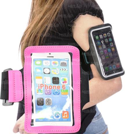 Bracelete para Corrida Universal Capa Porta Celular de 4.7 polegadas - Dmix Menor preço em Bracelete para Corrida Universal Capa Porta Celular de 4.7 polegadas - Dmix