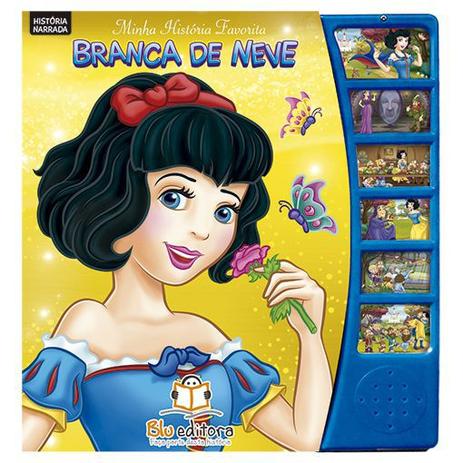 Branca de Neve: Col. Minha história favorita narrada - Blu Menor preço em Branca de Neve: Col. Minha história favorita narrada - Blu