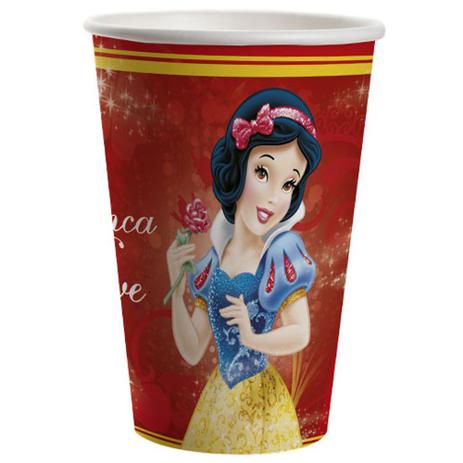 Branca Neve New Copo Papel 330ml c/8 - Regina Menor preço em Branca Neve New Copo Papel 330ml c/8 - Regina