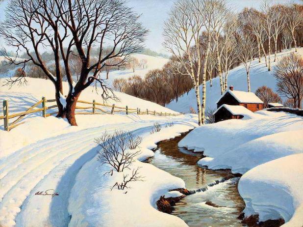 Branco Neve - Arthur Sarnoff - Tela 50x66 Para Quadro - Santhatela é ruim? Branco Neve - Arthur Sarnoff - Tela 50x66 Para Quadro - Santhatela é boa?
