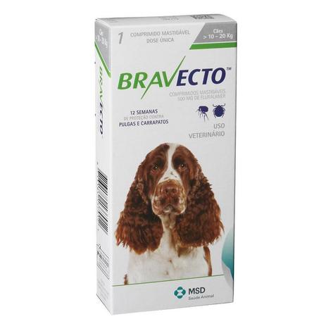 Bravecto Anti Pulgas e Carrapatos para Cães de 10 a 20kg - Msd é ruim? Bravecto Anti Pulgas e Carrapatos para Cães de 10 a 20kg - Msd é boa?