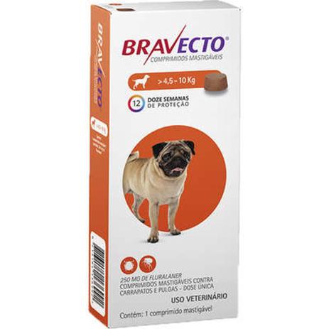 Bravecto Anti Pulgas e Carrapatos para Cães de 4,5 a 10kg - Msd é boa?