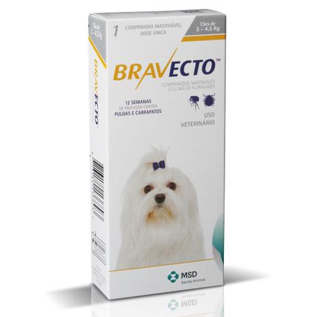 BRAVECTO - Antipulgas e Carrapatos para Cães de 2kg a 4,5 Kg - MSD é ruim? BRAVECTO - Antipulgas e Carrapatos para Cães de 2kg a 4,5 Kg - MSD é boa?