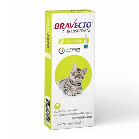 Bravecto para Gatos Transdermal Anti Pulgas e Carrapatos 1,2 a 2,8kg - Msd é ruim? Bravecto para Gatos Transdermal Anti Pulgas e Carrapatos 1,2 a 2,8kg - Msd é boa?