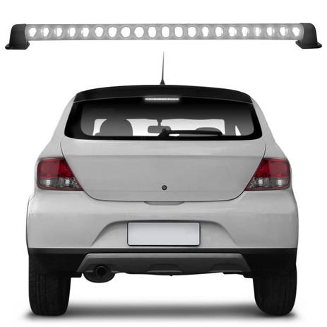 Break Light Universal Luz de Freio Auxiliar com 20 LEDs Cristal Corpo Preto Slim - Blawer Menor preço em Break Light Universal Luz de Freio Auxiliar com 20 LEDs Cristal Corpo Preto Slim - Blawer