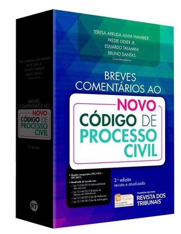 Breves Comentarios ao Novo Codigo de Processo Civil - Rt Menor preço em Breves Comentarios ao Novo Codigo de Processo Civil - Rt