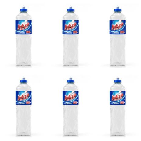Brilhante Clear Lava Louças 500ml (Kit C/06) Menor preço em Brilhante Clear Lava Louças 500ml (Kit C/06)