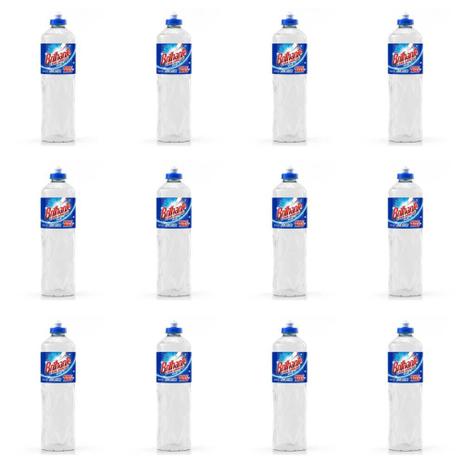 Brilhante Clear Lava Louças 500ml (Kit C/12) Menor preço em Brilhante Clear Lava Louças 500ml (Kit C/12)