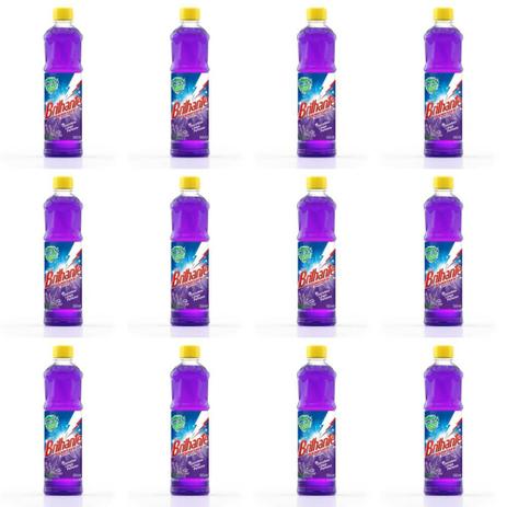 Brilhante Lavanda Desinfetante 500ml (Kit C/12) Menor preço em Brilhante Lavanda Desinfetante 500ml (Kit C/12)
