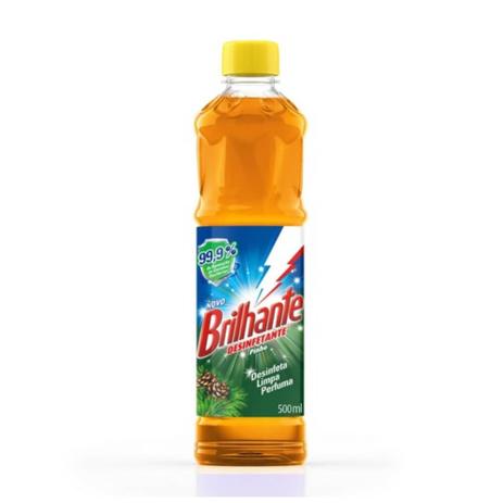 Brilhante Pinho Desinfetante 500ml Menor preço em Brilhante Pinho Desinfetante 500ml