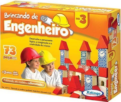 Brincando de Engenheiro no.3 Xalingo Brinquedos Menor preço em Brincando de Engenheiro no.3 Xalingo Brinquedos
