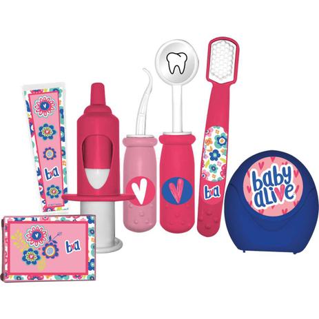 Brincando de Profissoes BABY Alive KIT Dentista - Toyng Menor preço em Brincando de Profissoes BABY Alive KIT Dentista - Toyng