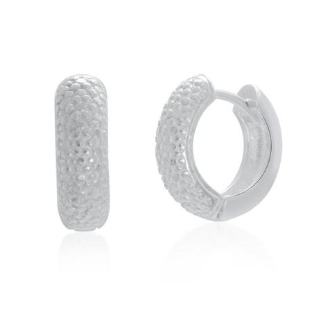 Brinco Argola Articulada Pequena Falsa Zircônia - Tarciana Menor preço em Brinco Argola Articulada Pequena Falsa Zircônia - Tarciana