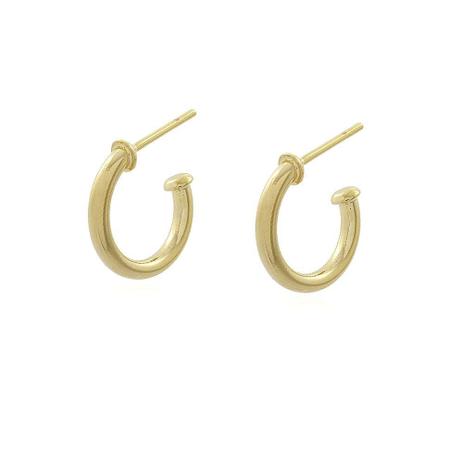 Brinco argola Fio pequeno banhado no ouro 18k - Luxx semijoias Menor preço em Brinco argola Fio pequeno banhado no ouro 18k - Luxx semijoias