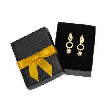 Brinco Banhada Ouro 18k - Nature Feminino - Ibiza Menor preço em Brinco Banhada Ouro 18k - Nature Feminino - Ibiza