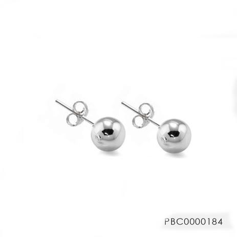 Brinco bola prata 750 pbc0000184 Menor preço em Brinco bola prata 750 pbc0000184