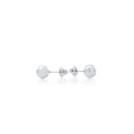 Brinco de Ouro Branco 18k Bola de 5,0mm br08131 - Joiasgold é ruim? Brinco de Ouro Branco 18k Bola de 5,0mm br08131 - Joiasgold é boa?