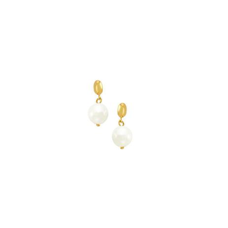 Brinco em Ouro 18K com Pérola - AU1253 - Bruna tessaro é boa?