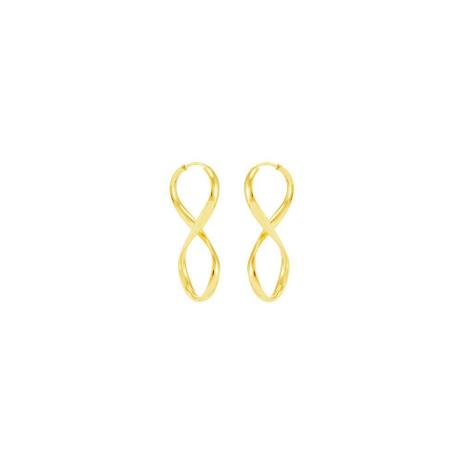 Brinco em Ouro 18K Infinito Torcido - AU5193 - Bruna tessaro é boa?