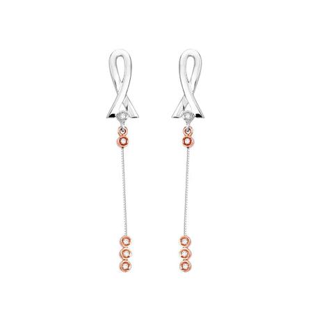 Brinco em Ouro Branco 18K com Diamantes - AU1538 - Bruna tessaro Menor preço em Brinco em Ouro Branco 18K com Diamantes - AU1538 - Bruna tessaro