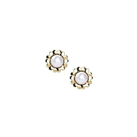 Brinco Flor Ouro 18k Pérolas - cod.13936 - Retran joias é boa?