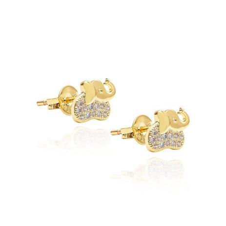 Brinco Mini Elefante com Micro Zircônia Folheado a Ouro 18k Moussaieff é boa?
