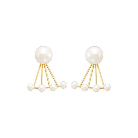 Brinco Ouro 18K Ear Jackets com Pérola - AU2309 - Bruna tessaro é boa?