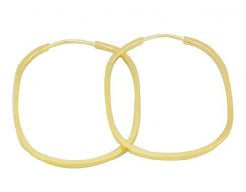 Brincos argola oval ouro 18k - Usejoias é boa?