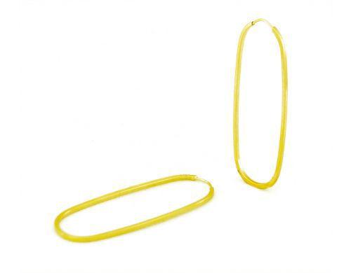 Brincos ouro 18k argola oval - Usejoias é boa?