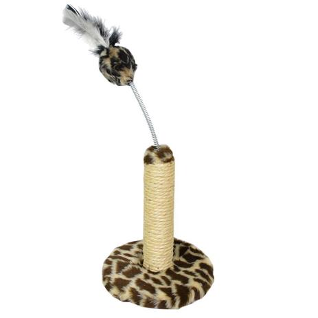 Brinquedo Arranhador para Gatos Plataforma P Estampa Girafa 18x23cm Sao Pet - São pet Menor preço em Brinquedo Arranhador para Gatos Plataforma P Estampa Girafa 18x23cm Sao Pet - São pet