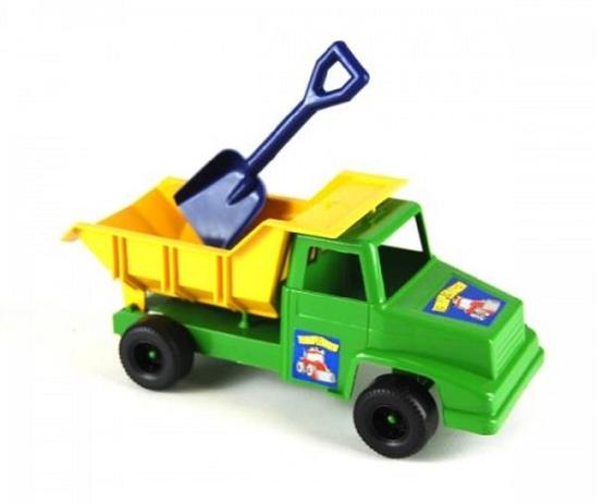 Brinquedo Caminhão Basculante com Pá 12 unidades - Produto nacional Menor preço em Brinquedo Caminhão Basculante com Pá 12 unidades - Produto nacional