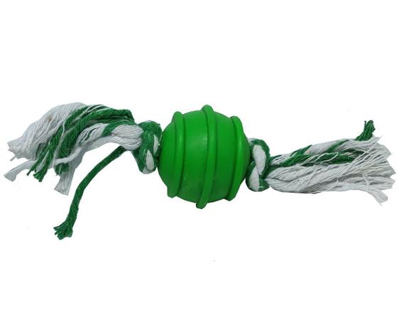 Brinquedo de Bolinha Maciça com Cordas Para Cachorros - Luppet Menor preço em Brinquedo de Bolinha Maciça com Cordas Para Cachorros - Luppet