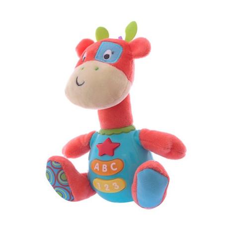 Brinquedo de Pelúcia Alegria Musical Girafinha - Dican Menor preço em Brinquedo de Pelúcia Alegria Musical Girafinha - Dican