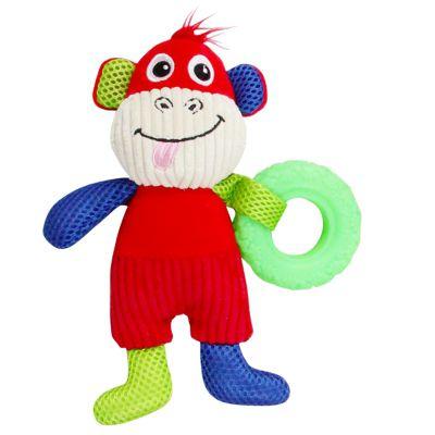 Brinquedo de Pelúcia Macaco Nadador c/ Apito Pawise Menor preço em Brinquedo de Pelúcia Macaco Nadador c/ Apito Pawise