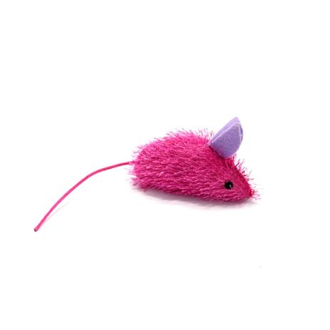 Brinquedo de Pelúcia Ratinho com Catnip Para Gato PetFit Rosa - Petfitstore Menor preço em Brinquedo de Pelúcia Ratinho com Catnip Para Gato PetFit Rosa - Petfitstore