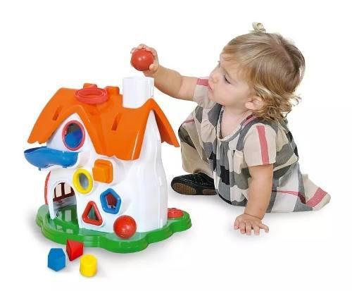 Brinquedo Didativo Casinha De Atividades Divertida Play Time Cotiplas 1998 - Calesita Menor preço em Brinquedo Didativo Casinha De Atividades Divertida Play Time Cotiplas 1998 - Calesita