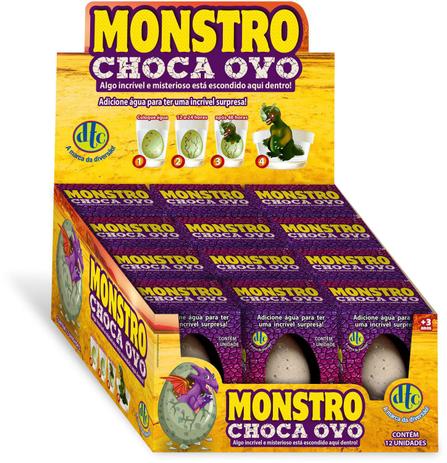 Brinquedo Diverso Choca OVO Monstro - Dtc Menor preço em Brinquedo Diverso Choca OVO Monstro - Dtc