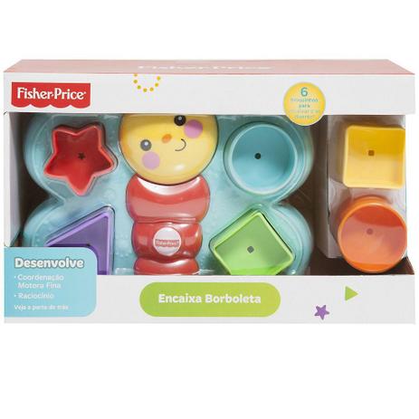 Brinquedo encaixa borboleta com 6 peças fisher price djd80 Menor preço em Brinquedo encaixa borboleta com 6 peças fisher price djd80