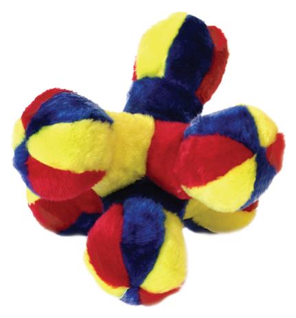 Brinquedo Halteres de Pelúcia 3D Chalesco Menor preço em Brinquedo Halteres de Pelúcia 3D Chalesco
